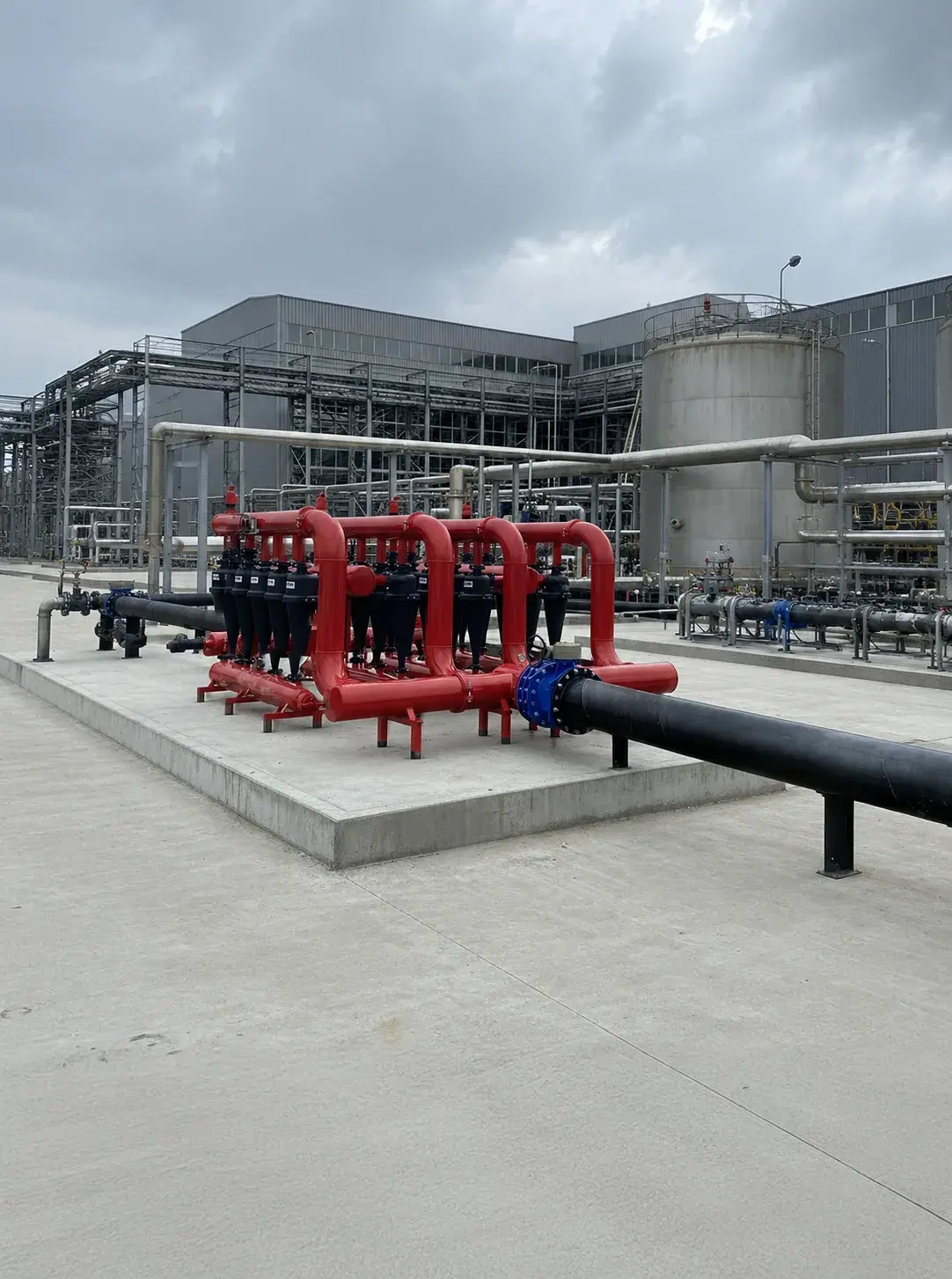 High-Capacity Hydrocyclone Filtration for Public Drinking Water Systems