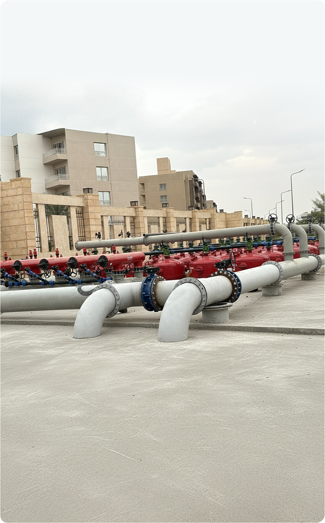 Sewage Water Filtration for Sustainable Landscape Irrigation