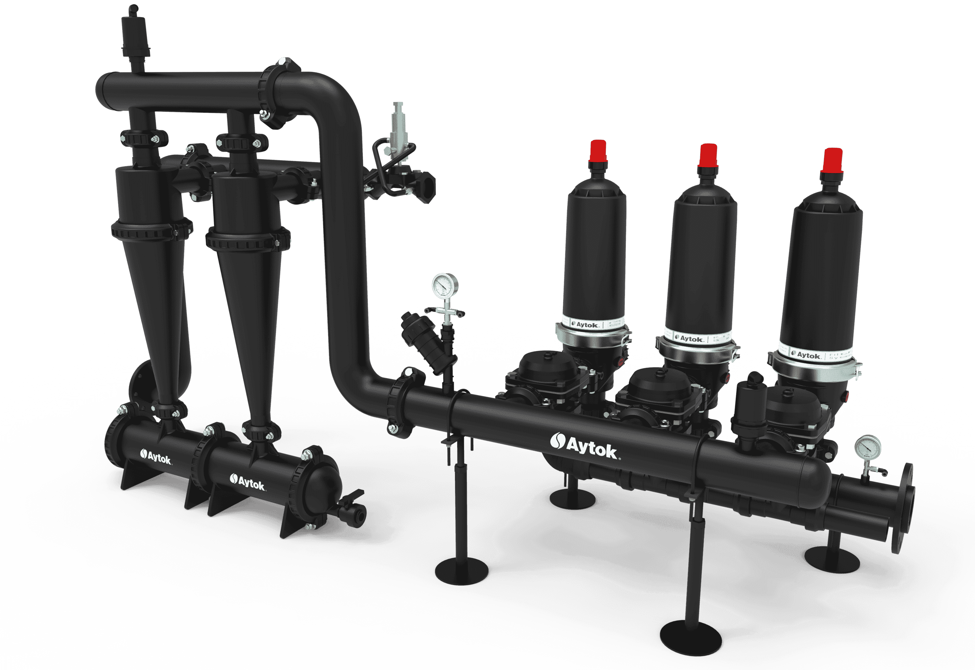 Plastic Automatic Filter Systems With Hydrocyclone