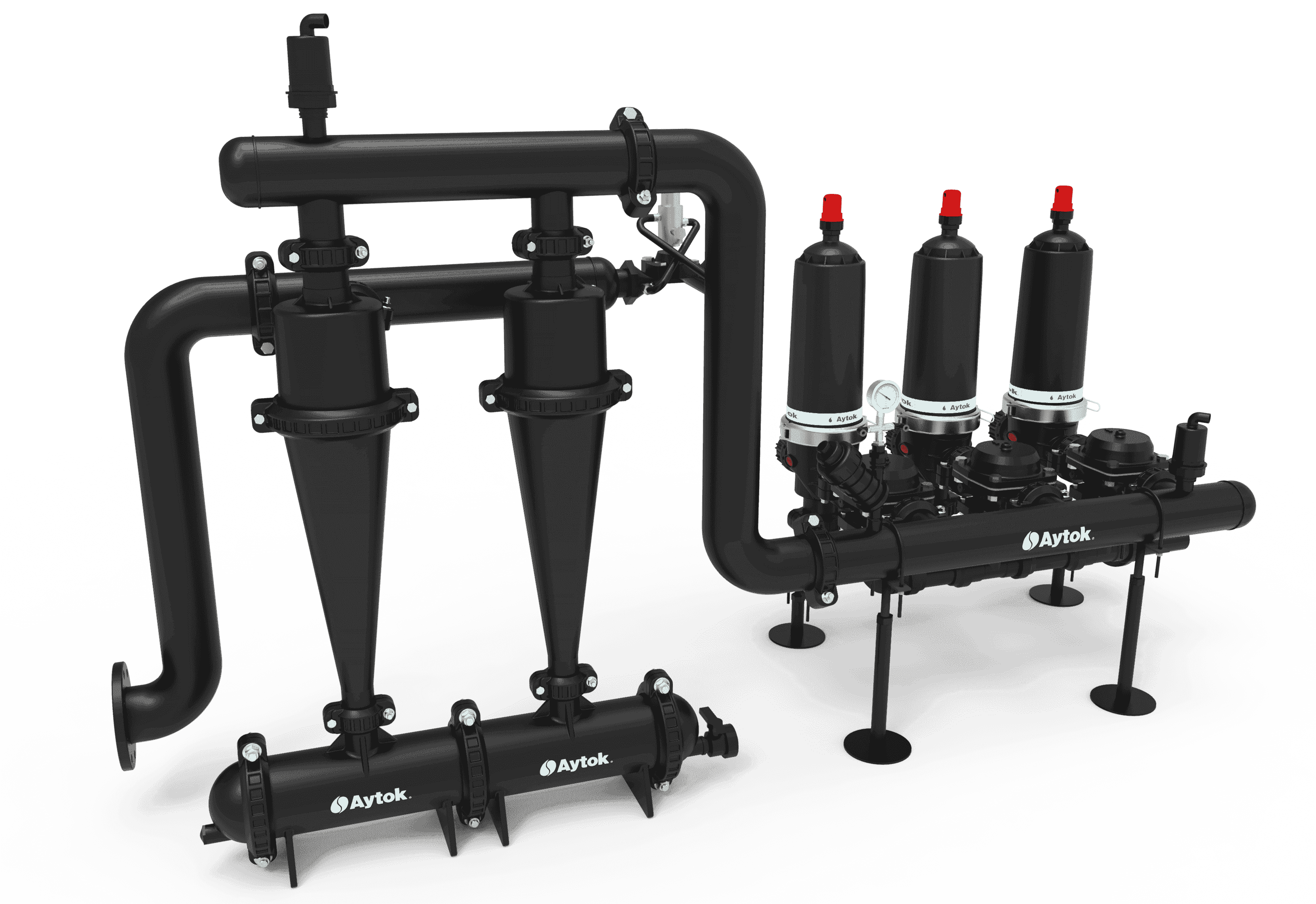 Plastic Automatic Filter Systems With Hydrocyclone