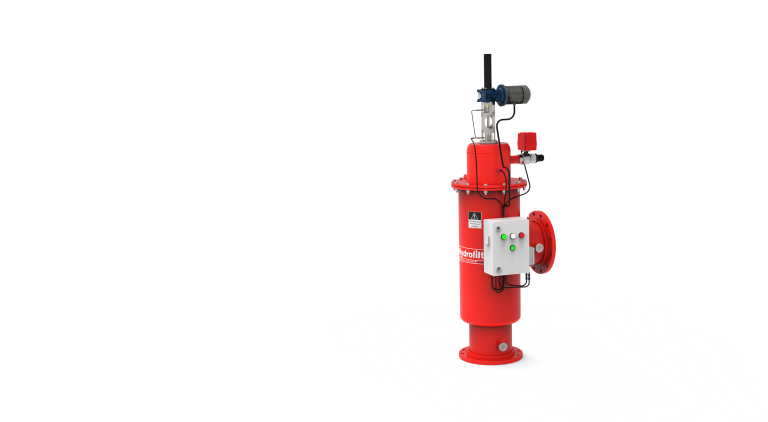 Vertical Self-Clean Filter With Motor Reducer - VRFL