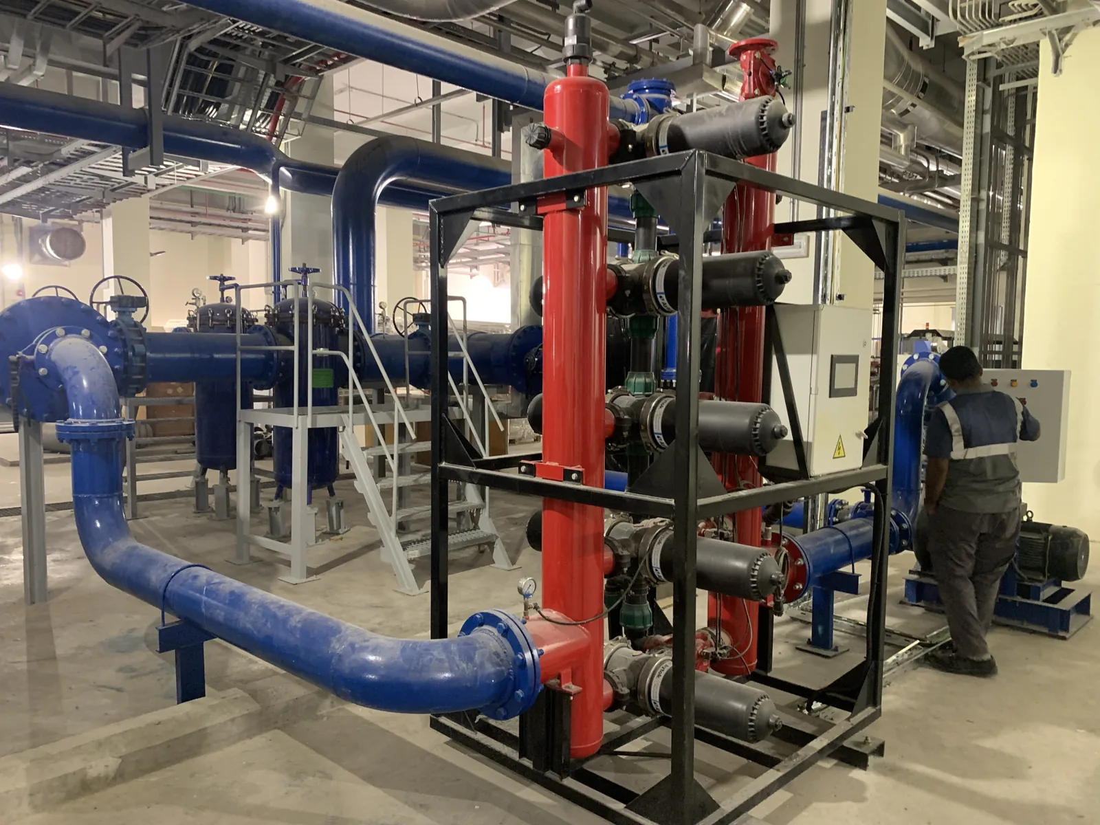 Automatic Disc Filtration at a Paper Mill in Abu Dhabi