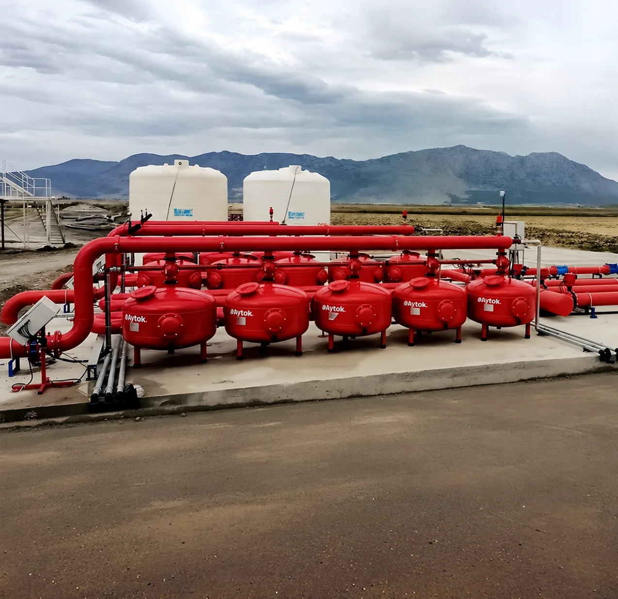 High-Flow Irrigation Water Filtration in Türkiye
