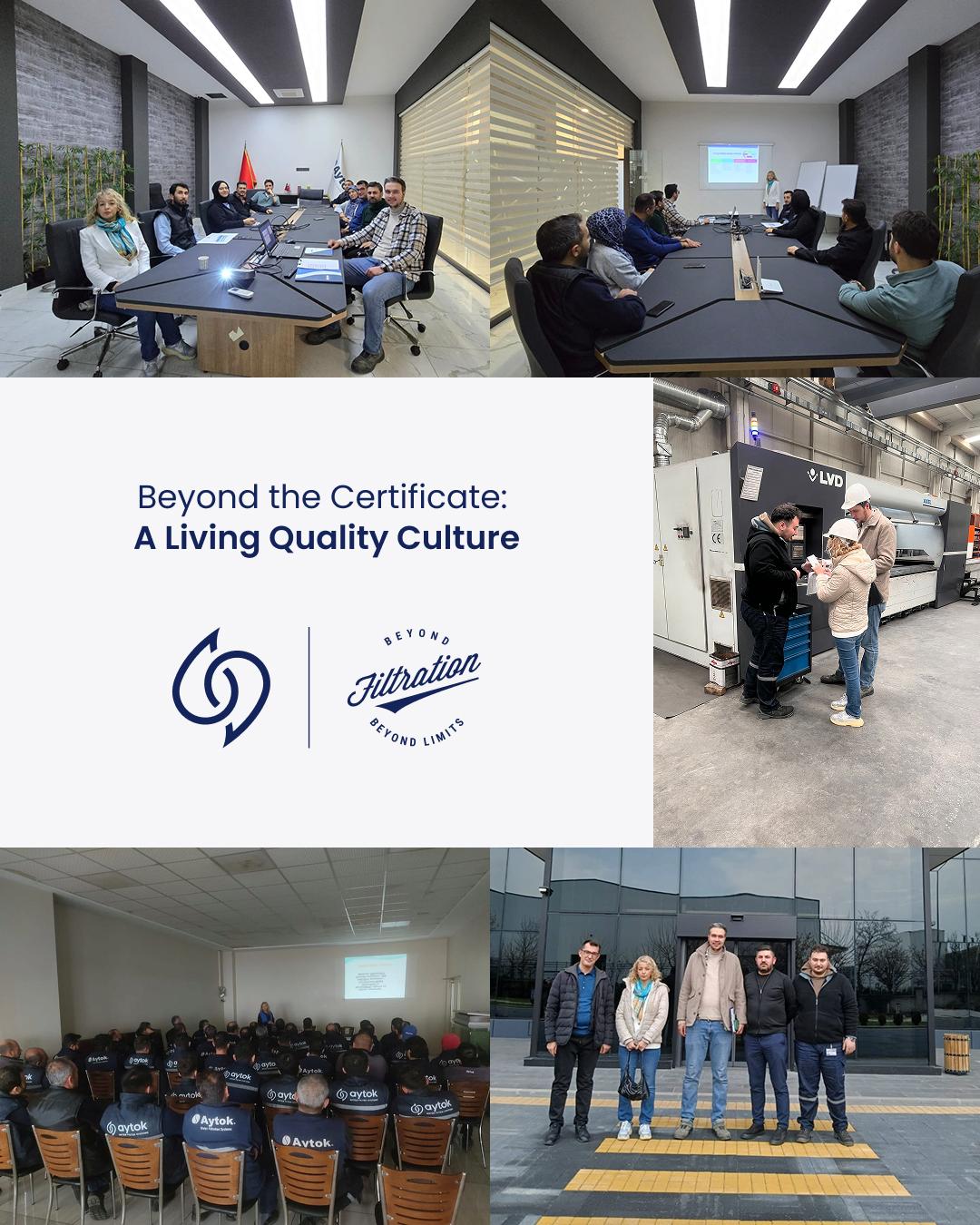Beyond the Certificate: Quality is a Culture! - İkinci Görsel