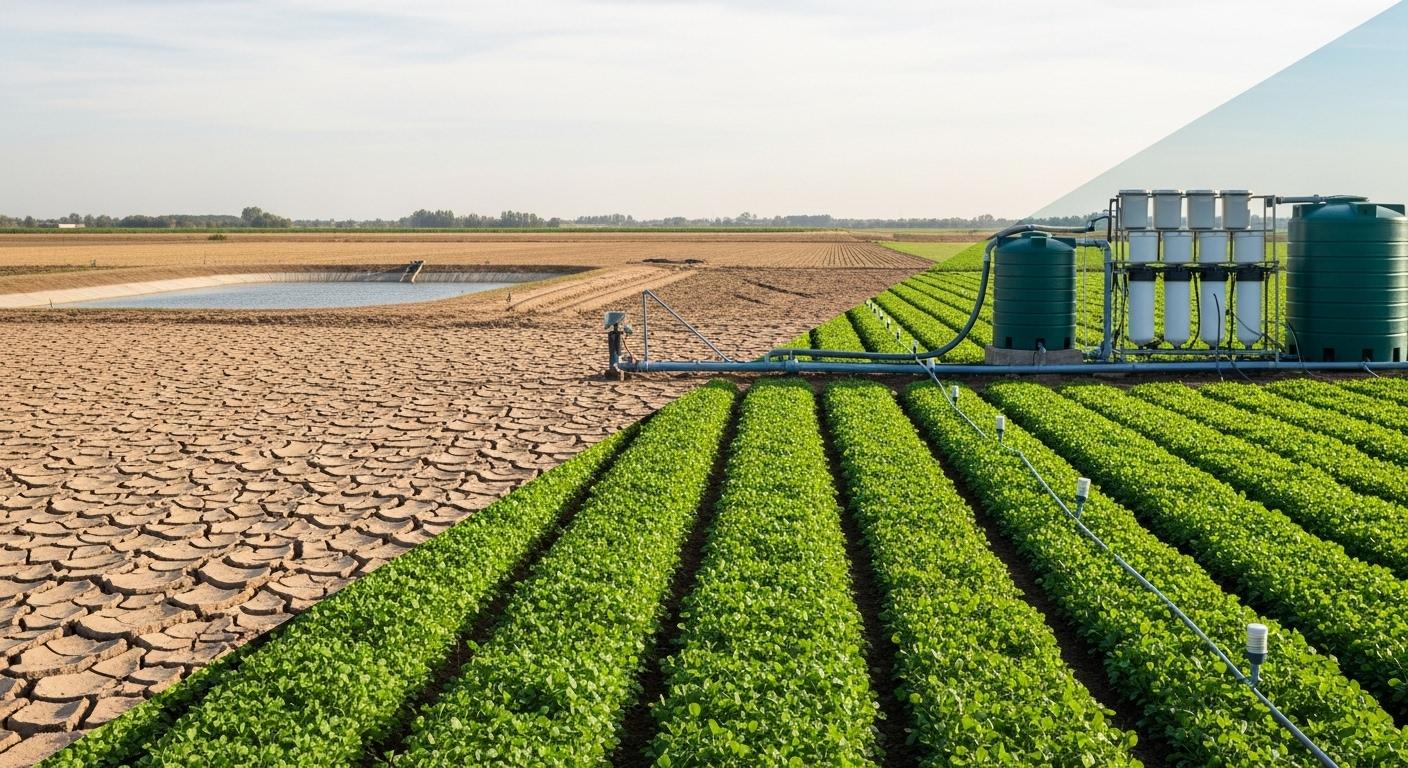 How Can Farmers Take Precautions Against Water Scarcity?