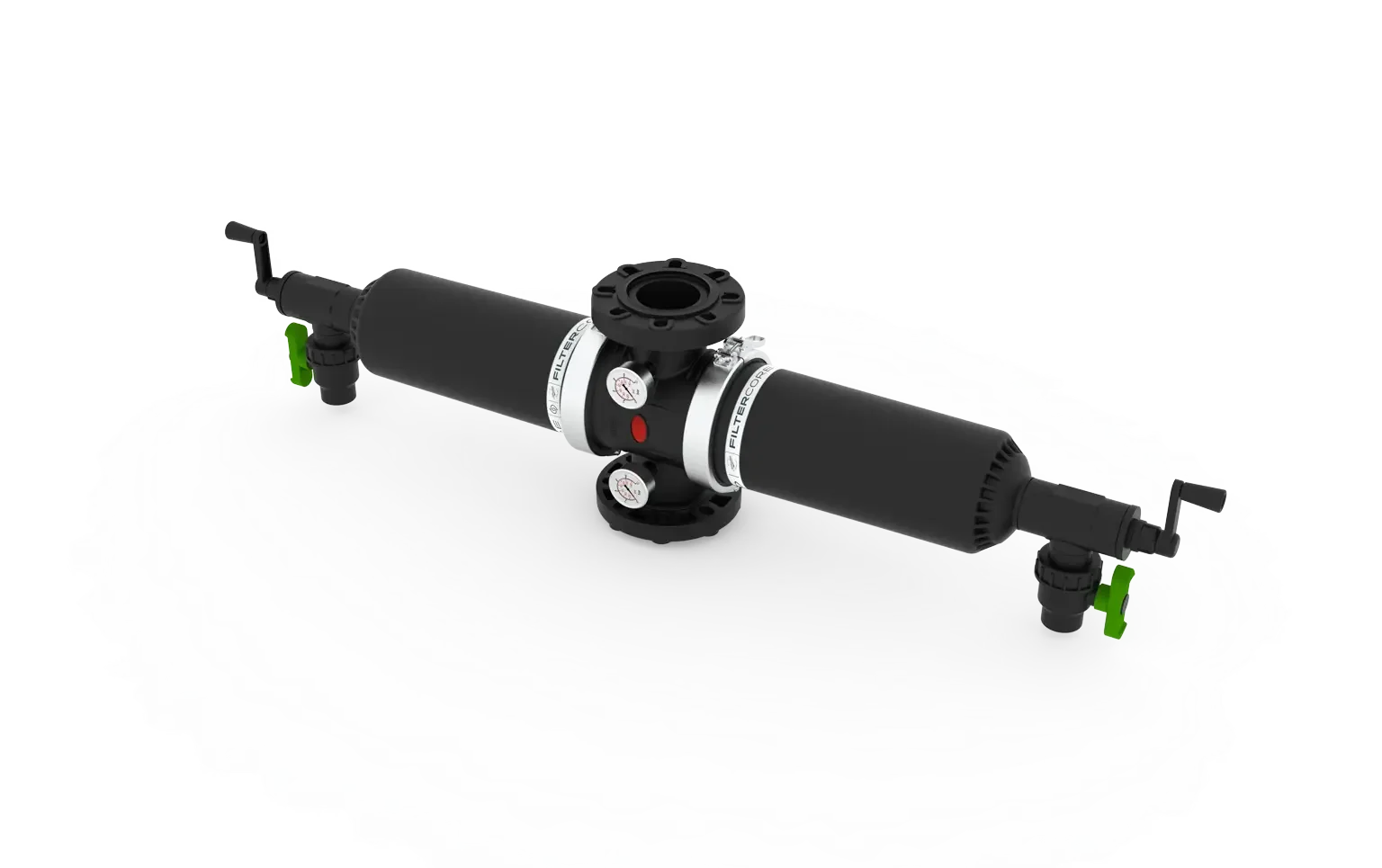 DV & DVS Series - Plastic Semi-Automatic Screen Filters (Double Body)