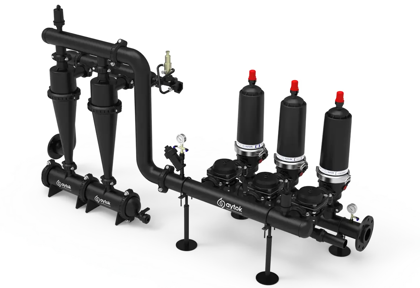 Plastic Automatic Disc Filter System with Hydrocyclone