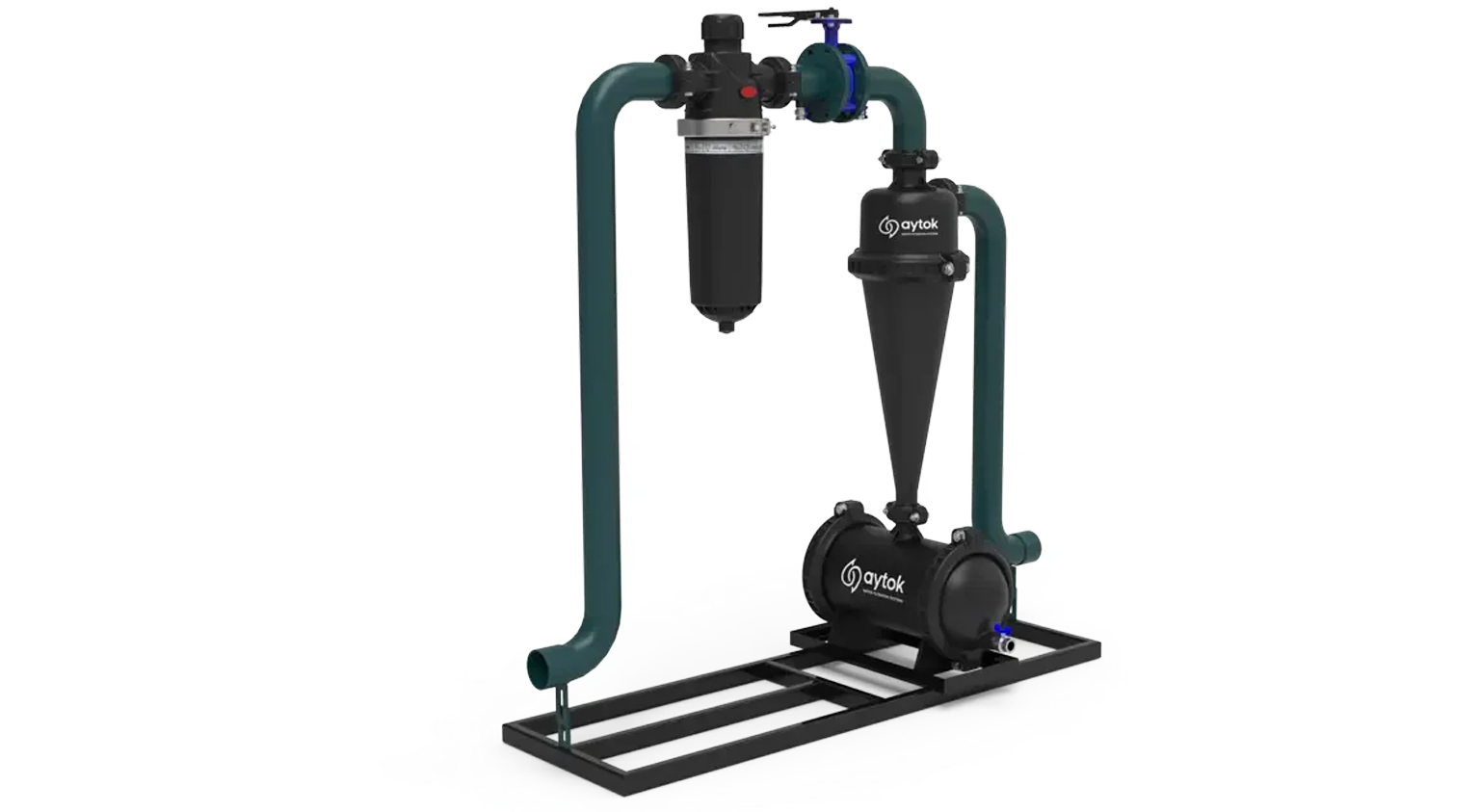 Hidrosiklonlu Tekli Plastik Filtreleri