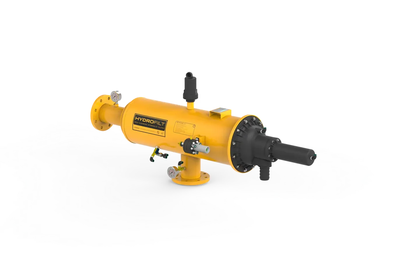 VHF Serisi - Yatay Otomatik Geri Yıkamalı Hidrolik Filtreler