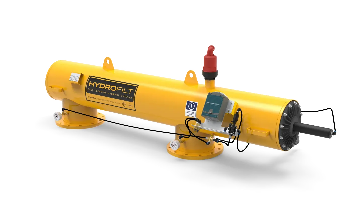 HBE Serisi - Yatay Otomatik Geri Yıkamalı Elektronik Filtreler