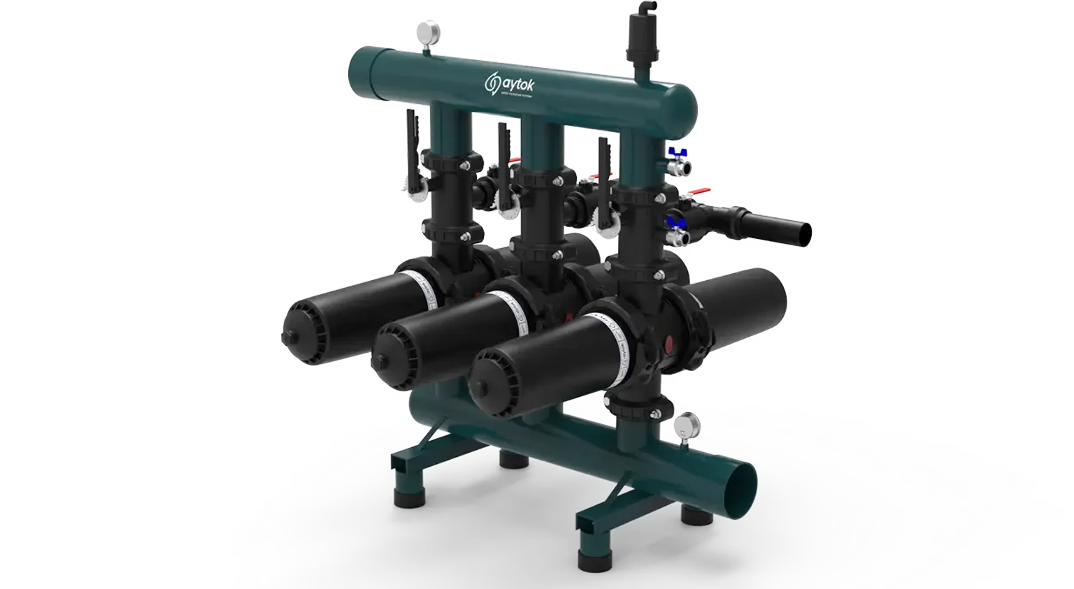 Plastik Manuel Çift Diskli Filtre Sistemleri