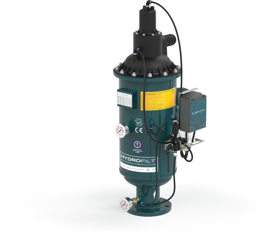 VEF Series - Vertical Self-Cleaning Electronic Filters