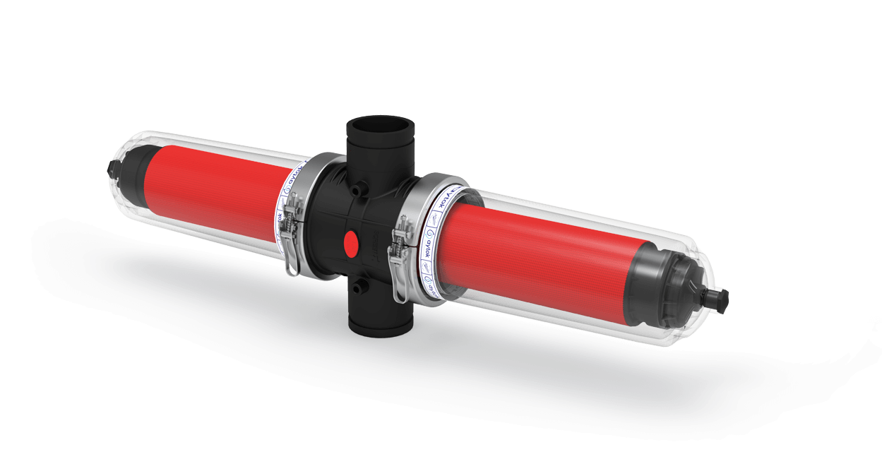 DDSC Serisi - Plastik Otomatik Geri Yıkamalı Disk Filtreler (Çift Gövde)